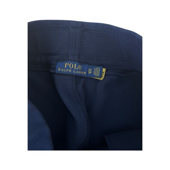 Polo Ralph Lauren Sweatpants XSTP Heavy Striped Logo Preppy Drawstring - Picture 7 of 11